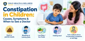 Constipation in Children: Causes, Symptoms & When to See a Doctor