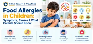 Food Allergies in Children: Symptoms, Causes & What Parents Should Know