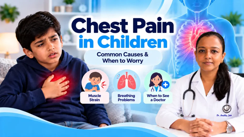 Chest Pain in Children – Common Causes, Heart Warning Signs and Pediatric Consultation
