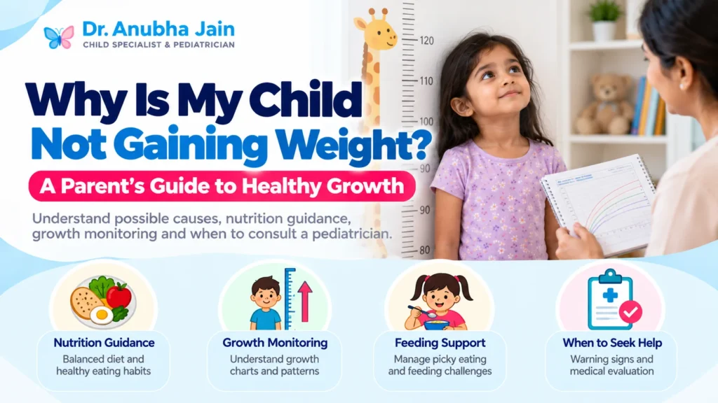 Child Not Gaining Weight – Growth and Nutrition Guide