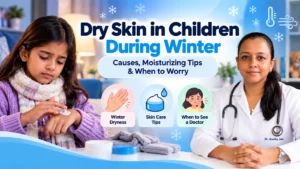 Dry Skin in Children During Winter – Causes, Skin Care & When to Worry