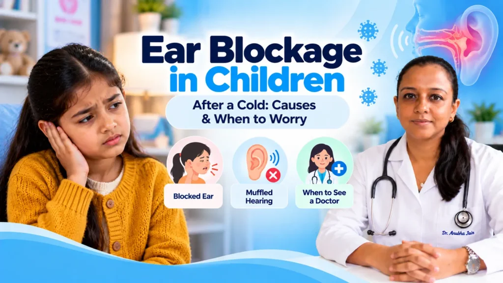 Ear Blockage in Children After a Cold: Causes & Care