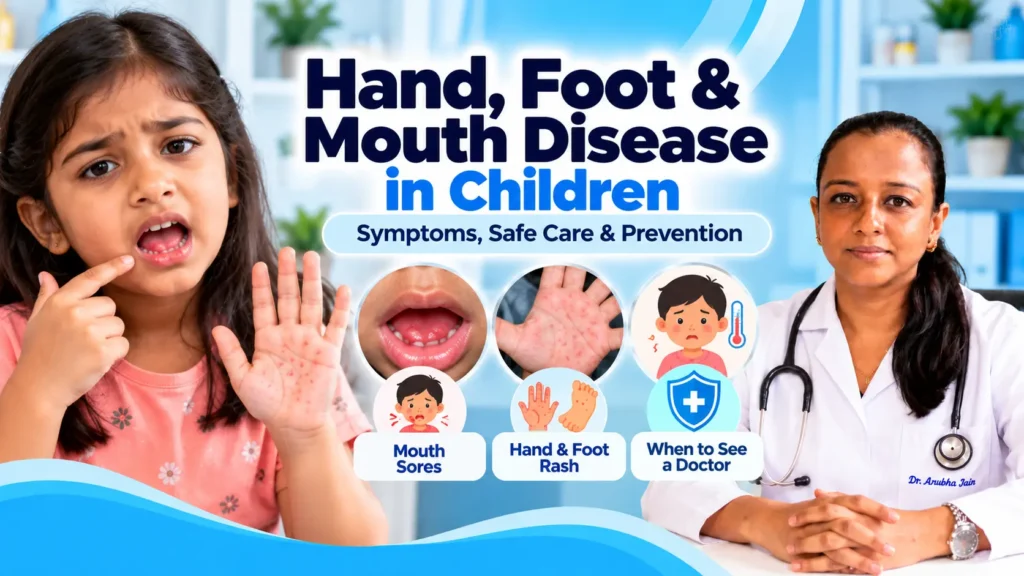 Hand Foot and Mouth Disease in Children – Mouth Sores, Hand Rash, Symptoms and Treatment