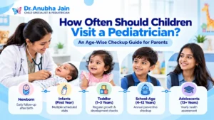 How Often Should Children Visit a Pediatrician? An Age-Wise Checkup Guide