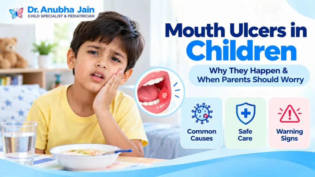 Mouth Ulcers in Children – Causes, Care and Warning Signs