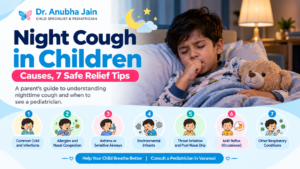 Night Cough in Children: Causes, Home Care and When to Worry