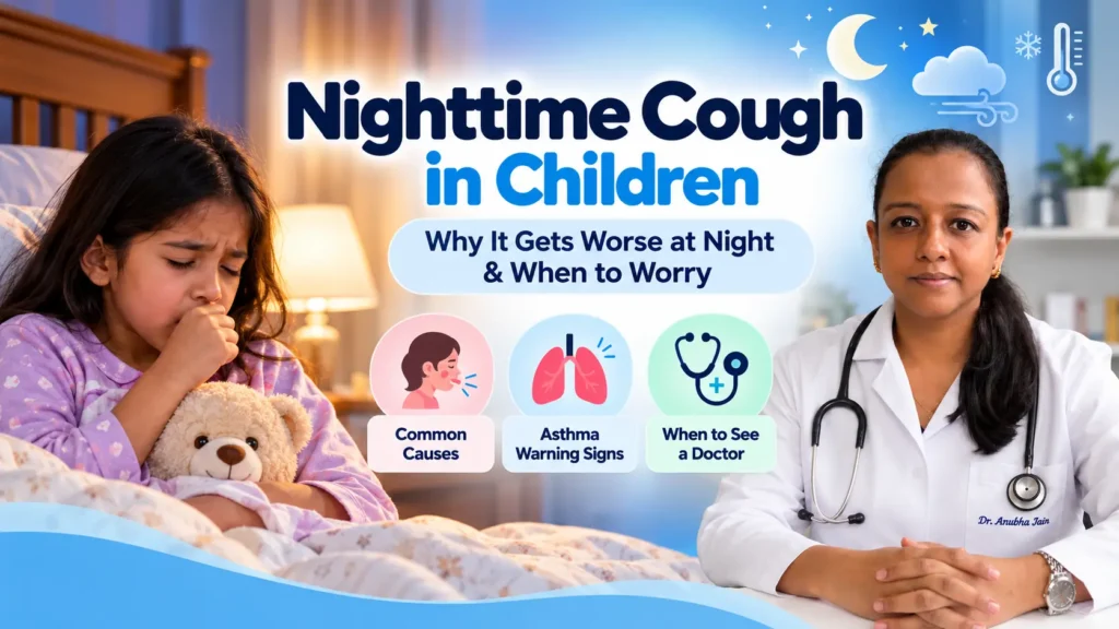 Nighttime Cough in Children – Causes, Asthma Warning Signs and Pediatric Care