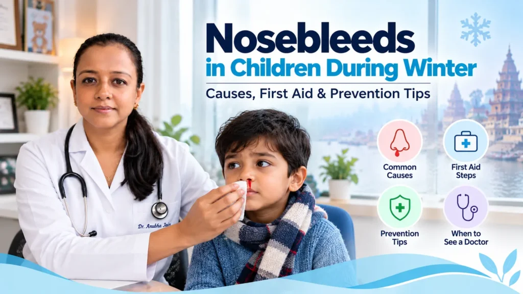 Nosebleeds in Children During Winter: Causes, First Aid & Prevention Tips