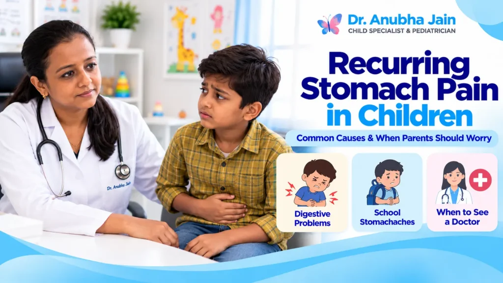 Recurring Stomach Pain in Children – Causes, Warning Signs and Pediatric Care
