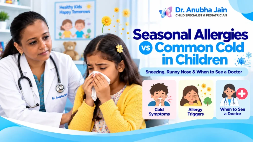 Seasonal Allergies vs Common Cold in Children – Symptoms and Seasonal Care