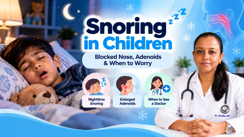 Snoring in Children – Enlarged Adenoids, Sleep Apnea Signs and Pediatric Care