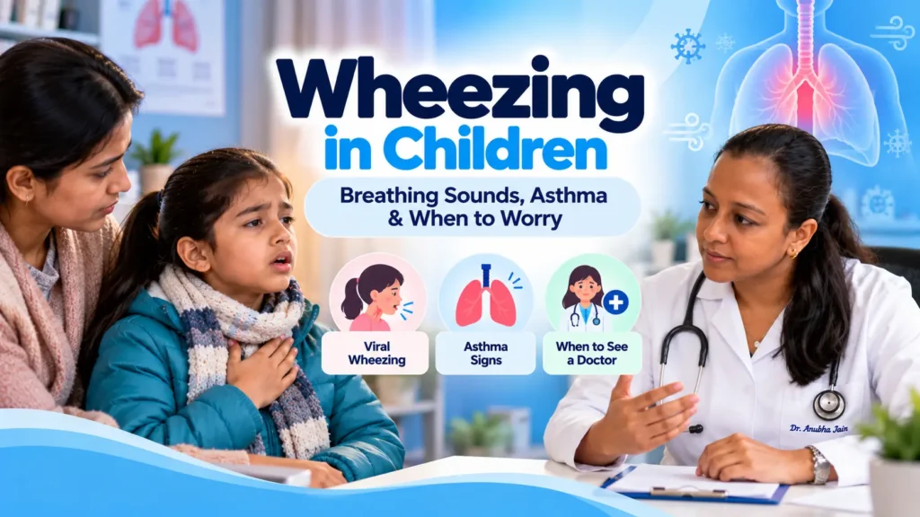 Wheezing in Children – Causes, Asthma Symptoms and Breathing Warning Signs